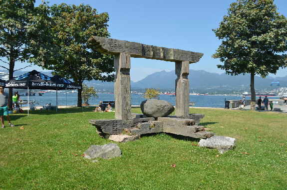 Northern Gateway Wooden Arch