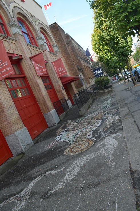 Firhall Arts Centre Community Dragon Mosaic