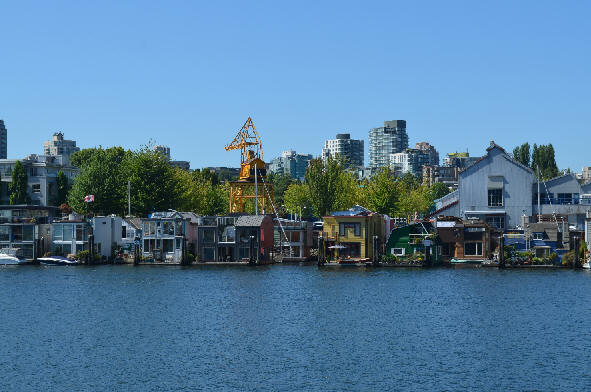 Yellow Crane & False Creek Houseboats