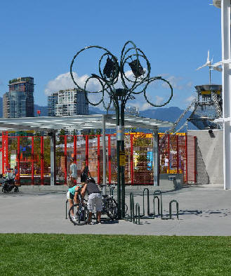 Solar Bike Tree