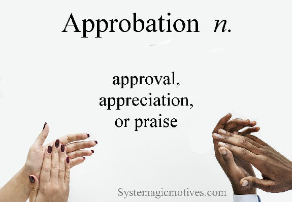 Graphic Definition of Approbation