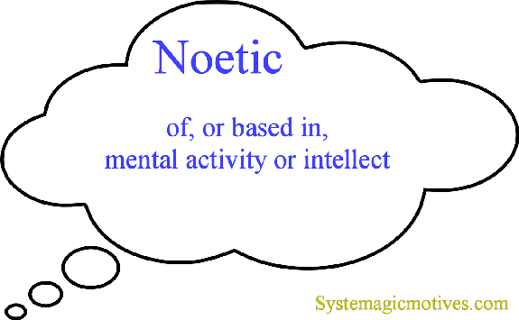 Graphic Definition of Noetic