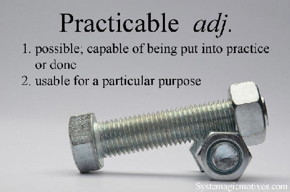 Graphic Definition of Pracitcable