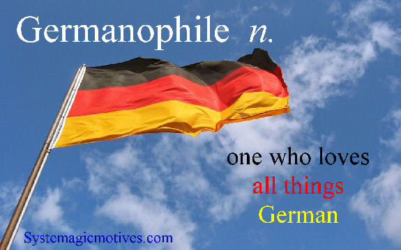 Graphic Definition of Germanophile/Teutonophile