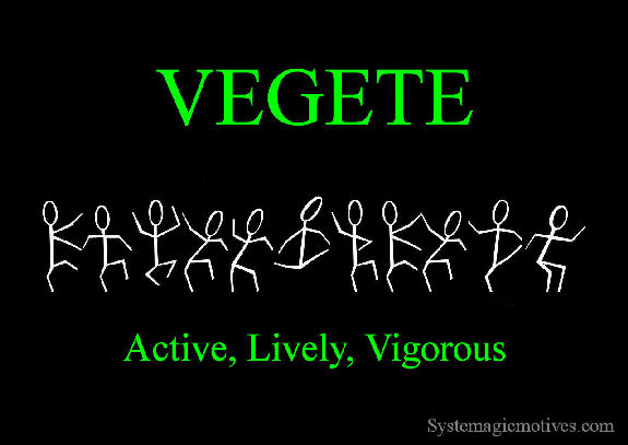 Graphic Definition of Vegete