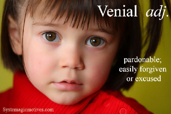 Graphic Definition of Venial