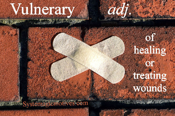 Graphic Definition of Vulnerary