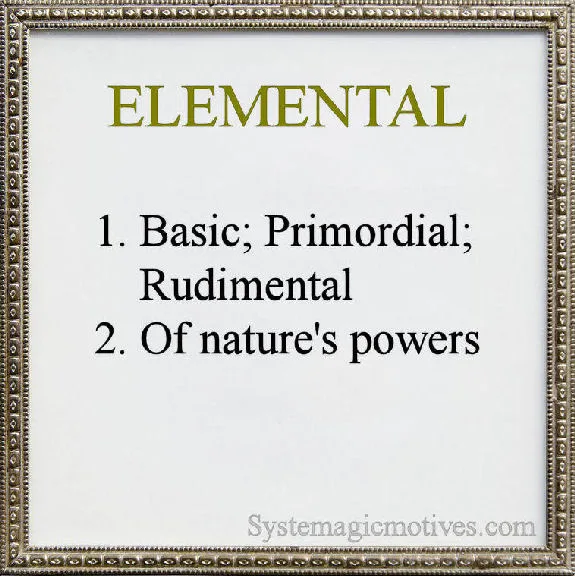 Graphic Definition of Elemental