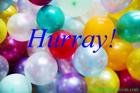 Graphic Definition of Hurray