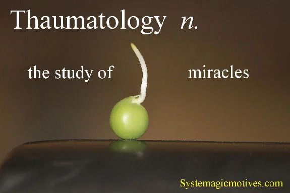Graphic Definition of Thaumatology