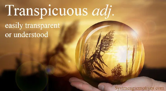 Transpicuous