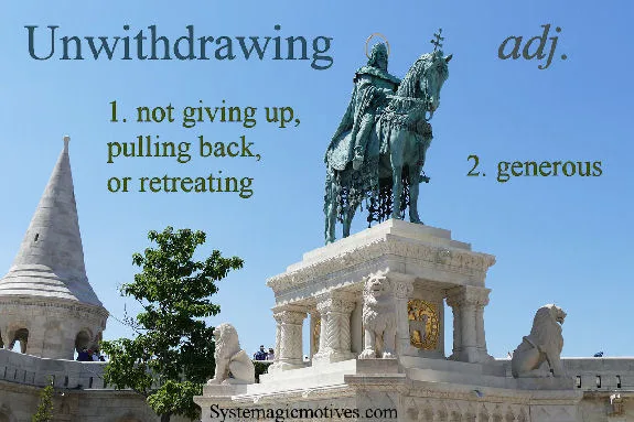Unwithdrawing