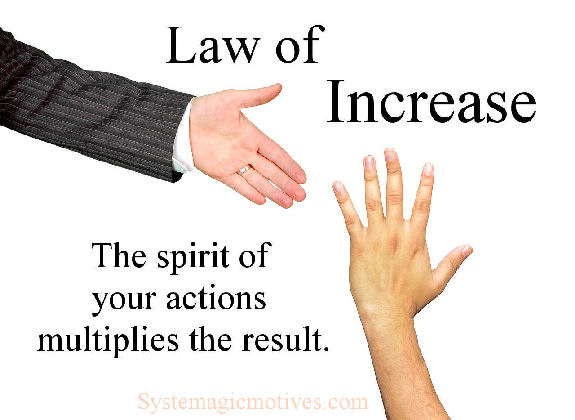 The Universal Law of Increase